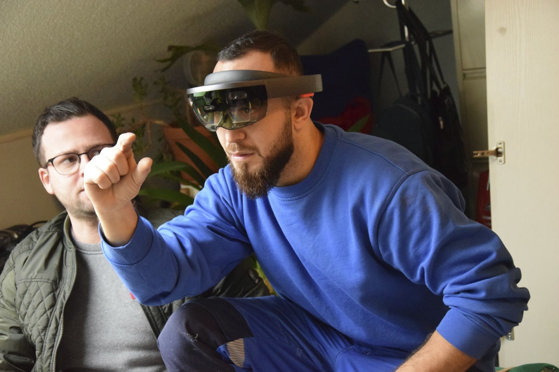 Augmented-Reality-Brille für das Handwerk