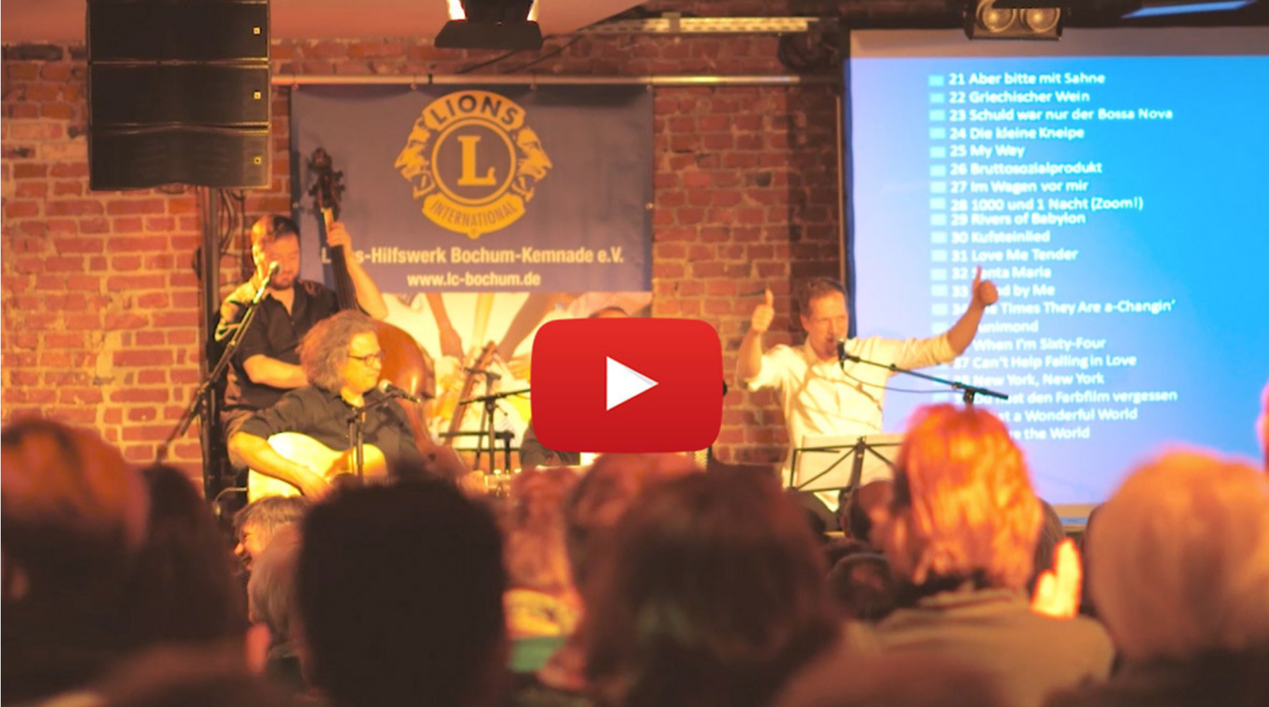 Rückblick Video von Bochum singt Event Hasenkamp